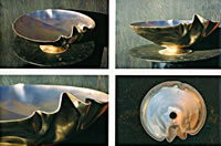 Silicone Bronze Crenelated Sink