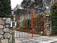 French Provincial Driveway Gate