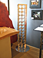 Tower Winerack - Stainless steel